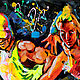 Order The painting 'Rainbow dance' Rave. Alex Shirshov beautiful pictures (shirshovart). Livemaster. . Pictures Фото №3