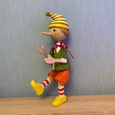 Куклы и игрушки ручной работы. Ярмарка Мастеров - ручная работа Буратино. Handmade.