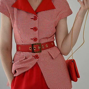 Винтаж ручной работы. Ярмарка Мастеров - ручная работа Винтаж: Ремень от Christian Dior. Handmade.