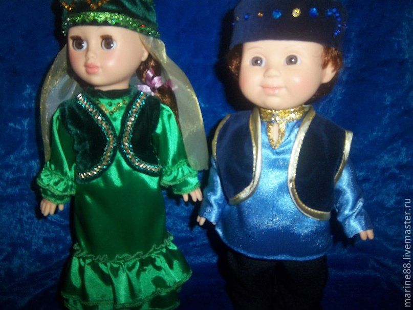 Татарский костюм для девочки и мальчика