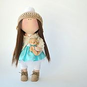 Куклы и игрушки handmade. Livemaster - original item Lesya doll in clothes. Handmade.