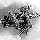 Бусина для браслета "Ледяной дракон" по Игре престолов, Шарм-подвеска, Санкт-Петербург,  Фото №1