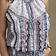 Jumpsuit made of cotton, sewing and lace in boho summer style. Jumpsuits & Rompers. PolMary. My Livemaster. Фото №15