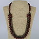 Necklace made of natural stones Jasper 'Indian motifs', Necklace, Velikiy Novgorod,  Фото №1