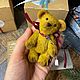 Мини-мишка Тедди по имени Клифф. Мягкие игрушки. Медвежутинка&Ко. Интернет-магазин Ярмарка Мастеров.  Фото №2