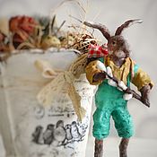 Сувениры и подарки ручной работы. Ярмарка Мастеров - ручная работа Easter souvenir: Easter Bunny willow. Handmade.