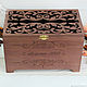 Wedding chest (wooden Treasury) with engraving, Chests, Dimitrovgrad,  Фото №1