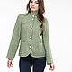 Linen jacket. Jackets. etnoart. Online shopping on My Livemaster.  Фото №2