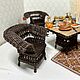 Wicker Doll Chair - Dollhouse furniture. Doll furniture. kotomka-nv. Online shopping on My Livemaster.  Фото №2