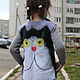 Cat vest for girl, felted. Childrens vest. silk wool. My Livemaster. Фото №4