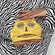 Сумочка желтая Face bag, Сумка с фермуаром, Москва,  Фото №1