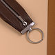 key holder made of genuine leather. Housekeeper. Leather Collection. My Livemaster. Фото №4