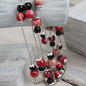 BOHO-chic bracelet with Mint Dreams pearls