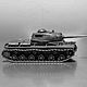 Модель танка КВ-122 (М1:100). Модели. Am-goods. Интернет-магазин Ярмарка Мастеров.  Фото №2