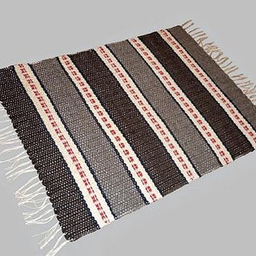 Шерстяной половик – заказать на Ярмарке Мастеров – 9BRGDRU | Ковры, Иваново