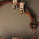 "The Hosts of Camelot" колье медное. Колье. Julia Chernopazova Art Jewelry. Ярмарка Мастеров.  Фото №4