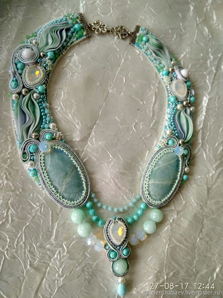 Necklace 'Cloud of tenderness', Necklace, Blagoveshchensk,  Фото №1