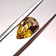 2.02 ct. Гранат Гроссуляр груша. Мали + гемм. заключение. Кристаллы. Зов Камня - магазин украшений. Ярмарка Мастеров.  Фото №4