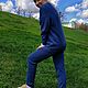 Заказать Костюм брючный из итальянской полушерсти. Ольга kymarina_knitwear_. Ярмарка Мастеров. . Костюмы Фото №3