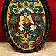 Винтаж: Брошь винтажная Палех редкая. Броши винтажные. Lyudmila-rnx. Ярмарка Мастеров.  Фото №4