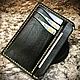 Leather cardholder, wallet, business card holder. Business card holders. AshotCraft. Online shopping on My Livemaster.  Фото №2