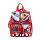 Women's backpack ' Ethno fish on red ', Backpacks, St. Petersburg,  Фото №1