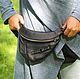 Bag leather shoulder or semicircle Black Belt, Waist Bag, Moscow,  Фото №1