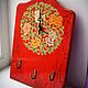 Clock key box in the Chinese style Chrysanthemum. Watch. El_Sh'Arte (Елизавета). My Livemaster. Фото №5
