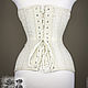 Прозрачный кружевной бельевой корсет беж. Корсеты. Shi Corset (Анна). Ярмарка Мастеров.  Фото №5