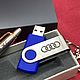 Flash drive 'Twist' 16GB with engraving. Flash drives. ArtGrav gifts engraved. My Livemaster. Фото №5