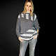 Copy of Copy of Knitted sweater "Graphite". Sweaters. Knitwear in boho style. Online shopping on My Livemaster.  Фото №2