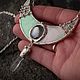 Moonlight arrow Artemis pendant (pl-049s). Pendants. #Ofel_way. Online shopping on My Livemaster.  Фото №2