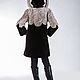 Детская мутоновая шубка "Колокольчик". Верхняя одежда детская. Стильные шубы для детей и взрослых. Ярмарка Мастеров.  Фото №4