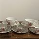 Заказать Винтаж: Антикварные кофейные пары , Modèle Dépose U.F.Limoges, Франция. Brocante chez Alla. Ярмарка Мастеров. . Кружки винтажные Фото №3