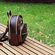 Order  leather backpack bag. antony-1. Livemaster. . Backpacks Фото №3