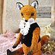 Fox Teddy albert. Stuffed Toys. Dekorus. Online shopping on My Livemaster.  Фото №2