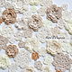 Un gran conjunto de punto de colores 60 piezas de Mezcla. Flowers artificial. Natalie crochet flowers. Ярмарка Мастеров.  Фото №4