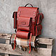 Handmade Leather Backpack, Leather Hiking Backpack. Backpacks. Lemberg Leather. Online shopping on My Livemaster.  Фото №2