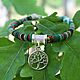 Amulet bracelet Tree of life silver. Cord bracelet. kot-bayun. My Livemaster. Фото №4