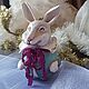  Christmas Tree Ball Rabbit with a Secret. symbol of the year. Christmas decorations. Malenkie radosti (bronven). Ярмарка Мастеров.  Фото №5