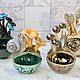 Миска с улиткой и лисичками. Конфетницы. Мария (Fiolina.ceramics). Ярмарка Мастеров.  Фото №6
