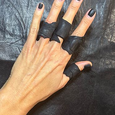 Украшения ручной работы. Ярмарка Мастеров - ручная работа Кольцо KOZHA. Handmade.