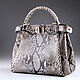 Women's bag made of genuine python leather IMP0572Z1. Classic Bag. CrocShop. Online shopping on My Livemaster.  Фото №2