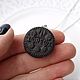 "Oreo" кулон и серьги. Комплекты украшений. Polina Novikova. Интернет-магазин Ярмарка Мастеров.  Фото №2