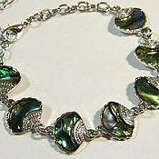 Украшения handmade. Livemaster - original item Bracelet mother of pearl.. Handmade.