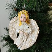 Сувениры и подарки handmade. Livemaster - original item Christmas decorations: angel. Handmade.