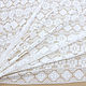 Lace cotton italian fabrics. Lace. Italyanskie tkani lyuks 'Tessirina'. Ярмарка Мастеров.  Фото №4