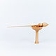 Spinning spindle with foot base Siberian Cedar B39. Spindle. ART OF SIBERIA. My Livemaster. Фото №5
