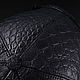 Бейсболка из натуральной кожи крокодила IMA0329B444. Бейсболки. CrocShop товары из экзотической кожи. Ярмарка Мастеров.  Фото №4