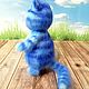  Синий кот счастья с подружкой. Мягкие игрушки. JuliaCrochetToys ( Юлия Сидорова). Ярмарка Мастеров.  Фото №4